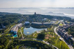 Pohľad z vtáčej perspektívy na ubytovanie Melia Chongqing