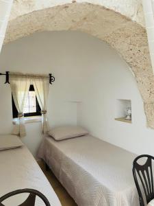 Ένα ή περισσότερα κρεβάτια σε δωμάτιο στο TRULLO FERNANDO