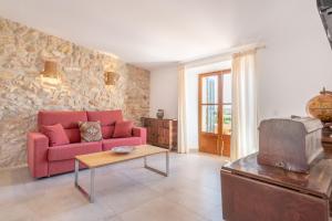 A seating area at Finca Sa Real by Mallorca House Rent