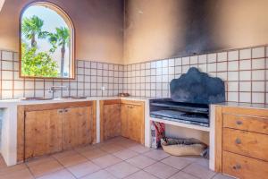 A kitchen or kitchenette at Finca Sa Real by Mallorca House Rent