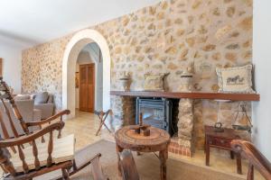 A seating area at Finca Sa Real by Mallorca House Rent