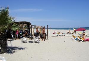 A beach at or near the holiday home