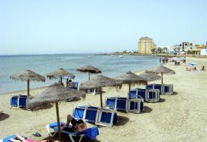 A beach at or near the holiday home