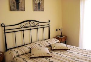 Postel nebo postele na pokoji v ubytování Beachfront San Javier + 24 fotografií