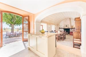 Köök või kööginurk majutusasutuses Finca Son Joan Jaume