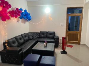 Posezení v ubytování Ranas B&B