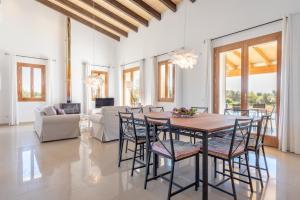 Χώρος καθιστικού στο Finca Son Nou