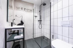 Koupelna v ubytování Gooiland Hotel