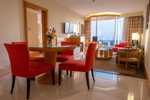 A seating area at Lagos Continental Hotel