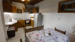 Η κουζίνα ή μικρή κουζίνα στο Chata Gábor