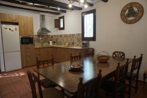 Køkken eller tekøkken på Casa El Regall