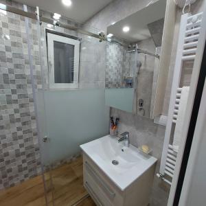 Vannituba majutusasutuses Apartman Vesna
