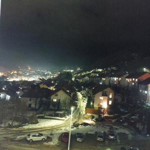 Vaade majutusasutusele Apartman Vesna linnulennult