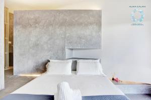 Postel nebo postele na pokoji v ubytování Alma Calma Hotel Rural