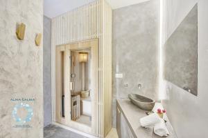 Koupelna v ubytování Alma Calma Hotel Rural