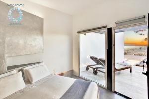 Postel nebo postele na pokoji v ubytování Alma Calma Hotel Rural
