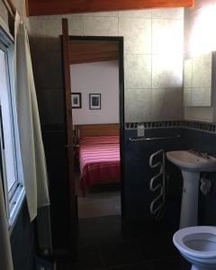 Et badeværelse på Paz y Armonia Habitaciones