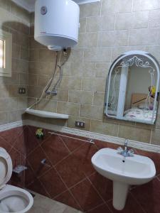 A bathroom at 2bed rooms 95m, Garden&sea view, first floor, Family only دور اول بمدخل مستقل