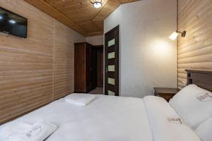 Postel nebo postele na pokoji v ubytování Madison