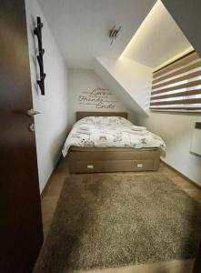 Postel nebo postele na pokoji v ubytování Casa Nostra Kop