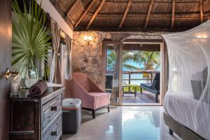 Гостиная зона в Playa Esperanza Tulum