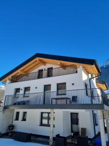 Balkón nebo terasa v ubytování Gästehaus Lehner-Au