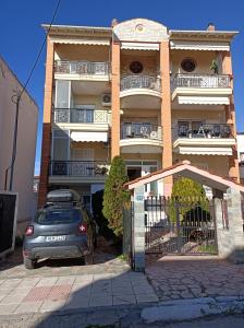 Budova, v ktorej sa apartmán nachádza