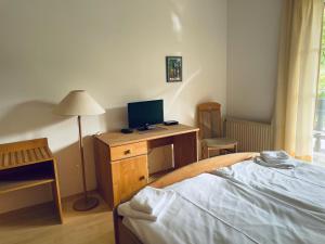 Posteľ alebo postele v izbe v ubytovaní Stiftstaverne Klein Mariazell