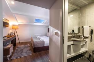 Koupelna v ubytování Misal Hotel Trabzon