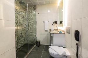 Koupelna v ubytování Misal Hotel Trabzon