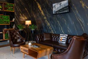 Posezení v ubytování Misal Hotel Trabzon