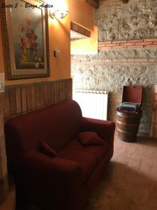 Posezení v ubytování Albergo Diffuso Locanda Specchio Di Diana