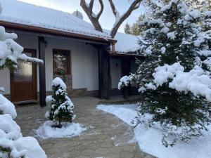 András penzión during the winter