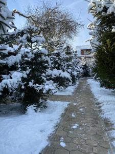 András penzión during the winter