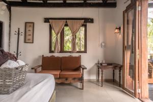 Гостиная зона в Playa Esperanza Tulum