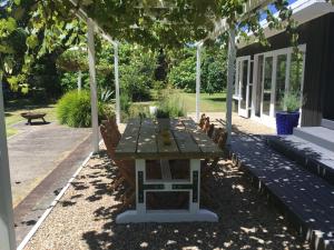 Zahrada ubytování Pa Road B&B Kerikeri NZ