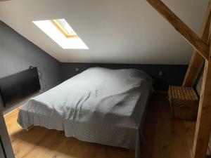 Postel nebo postele na pokoji v ubytování Ferienhaus in Bleicherode