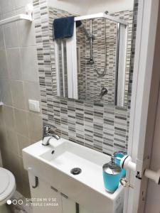 Kúpeľňa v ubytovaní Casa ARETUSKA
