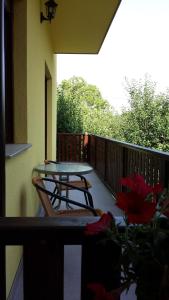 Balkón alebo terasa v ubytovaní Guest House Buk Rastoke