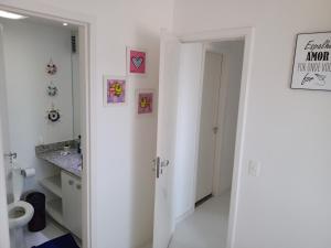 Ванная комната в Apartamento Porto Real
