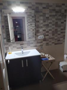 Kúpeľňa v ubytovaní Apartamento estudio Acantilados