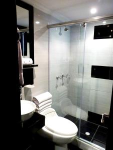 Koupelna v ubytování Hotel Radel Bogotá + 23 fotografií
