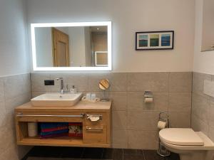 Vannituba majutusasutuses Appartement Birkheim