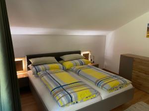 Voodi või voodid majutusasutuse Appartement Birkheim toas