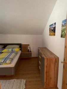 Voodi või voodid majutusasutuse Appartement Birkheim toas