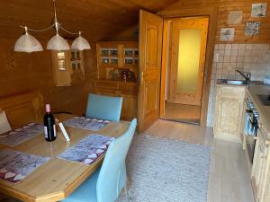 Köök või kööginurk majutusasutuses Appartement Birkheim