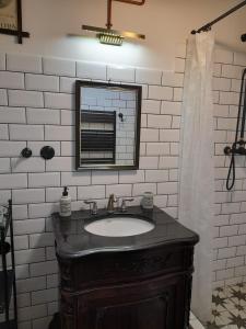 Łazienka w obiekcie Zlatá léta - apartmánový dům Jáchymov