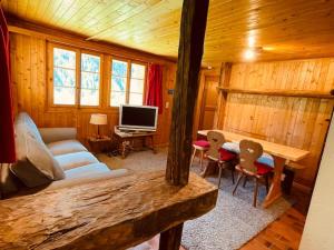 TV o dispositivi per l'intrattenimento presso Chalet Singlinaz
