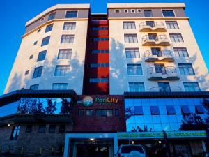 Budova, kde se hotel nachází