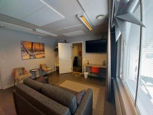 TV a/nebo společenská místnost v ubytování Guest House Vanttaus